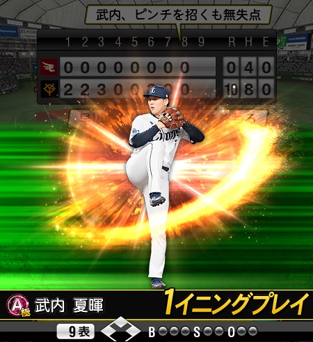 1イニングプレイ